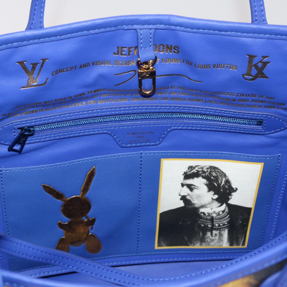 LOUIS VUITTON Masters Collection GAUGUIN Neverfull MM Bag M43359 LV Auth 47431SM