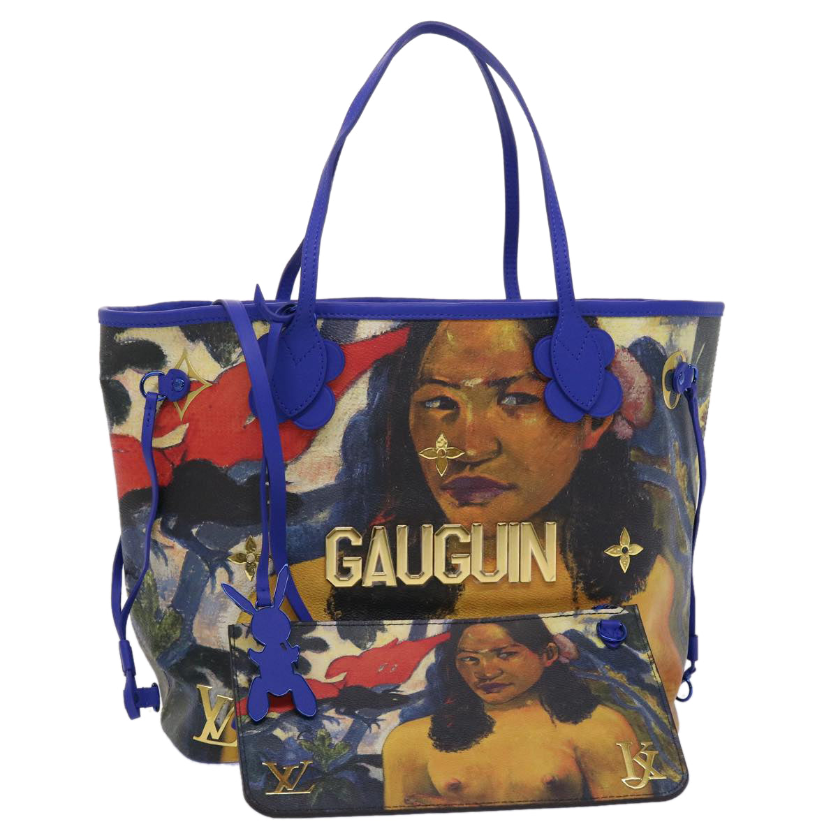 LOUIS VUITTON Masters Collection GAUGUIN Neverfull MM Bag M43359 LV Auth 47431SM