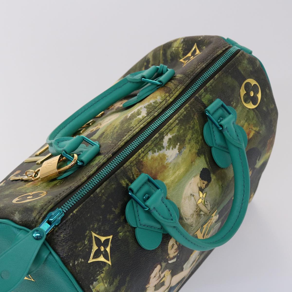 LOUIS VUITTON Masters Collection MANET Speedy 30 Hand Bag M43304 LV Auth 47433SM