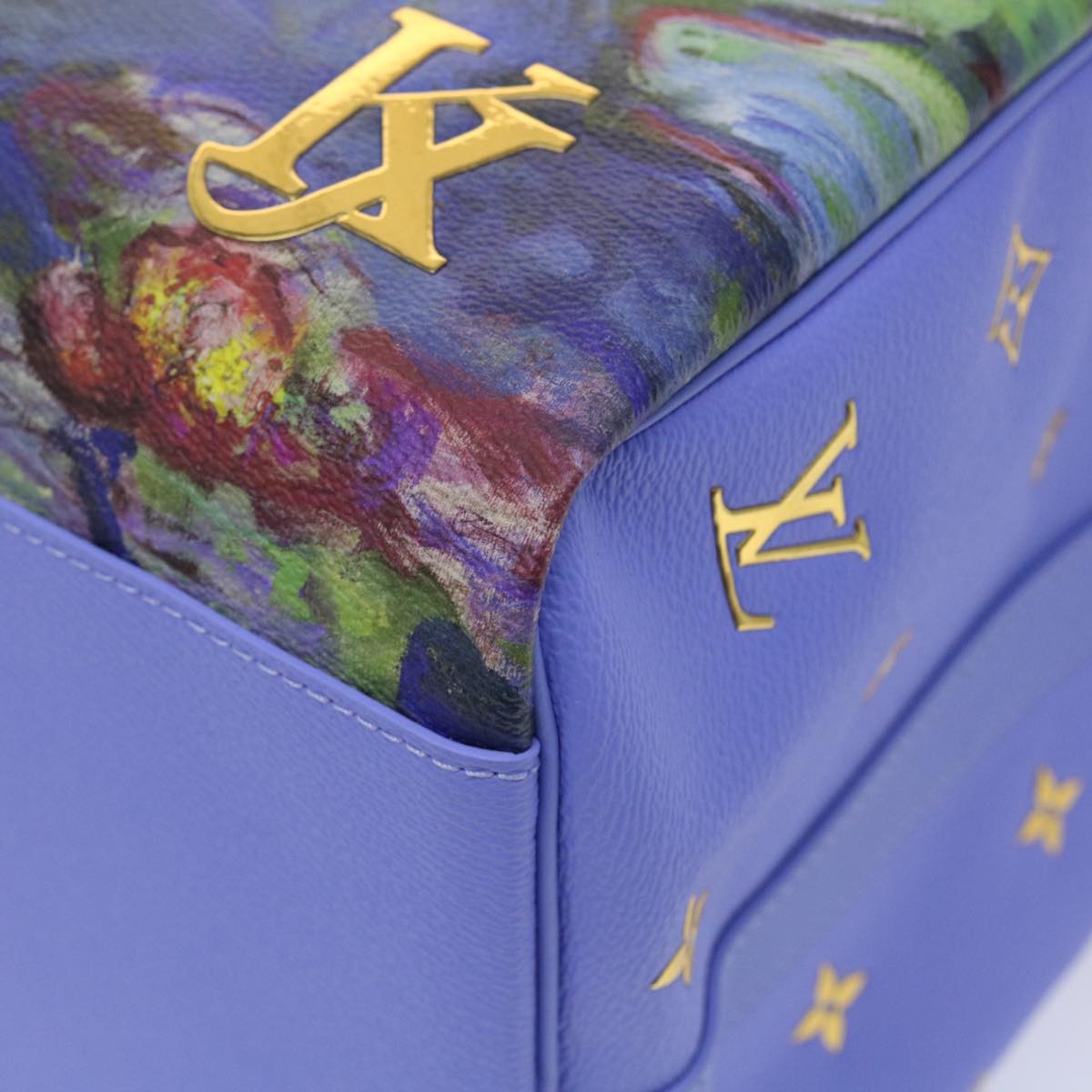 LOUIS VUITTON Masters Collection MONET Keepall Bandouliere 50 Bag LV Auth 47436SM