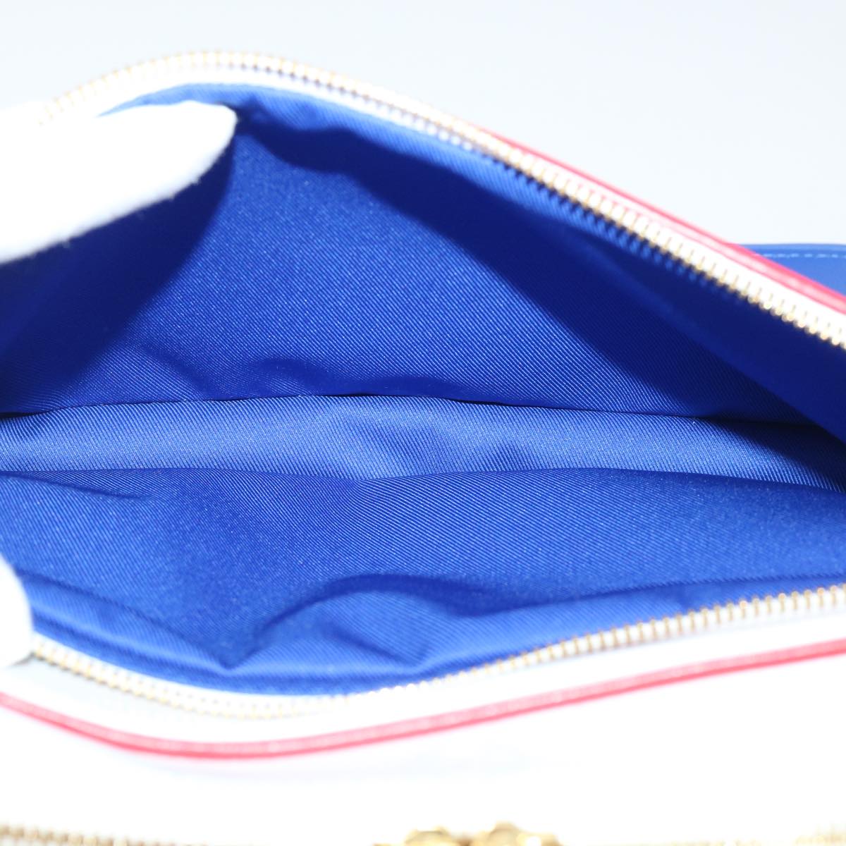 LOUIS VUITTON Monogram Nile PM Shoulder Bag NBA White M45583 LV Auth 47492SM