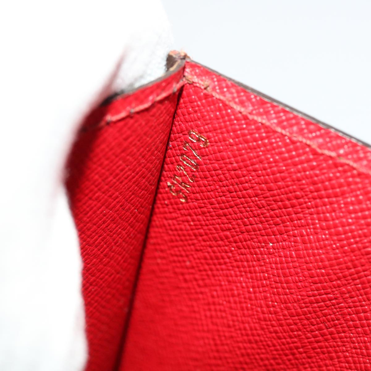 LOUIS VUITTON Damier Ebene Monceau 28 Hand Bag SPO 2way N48088 LV Auth 47539SAV