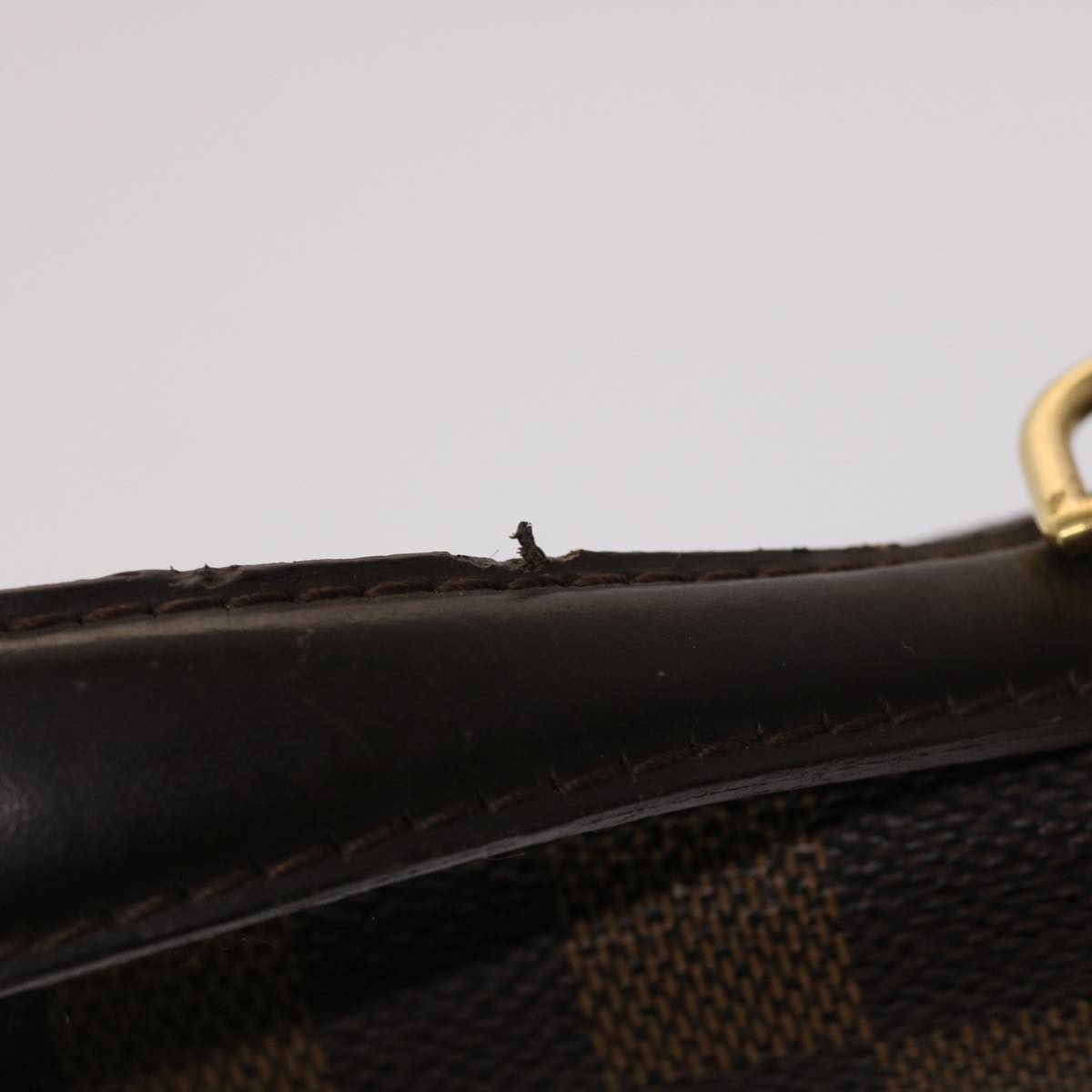LOUIS VUITTON Damier Ebene Monceau 28 Hand Bag SPO 2way N48088 LV Auth 47539SAV