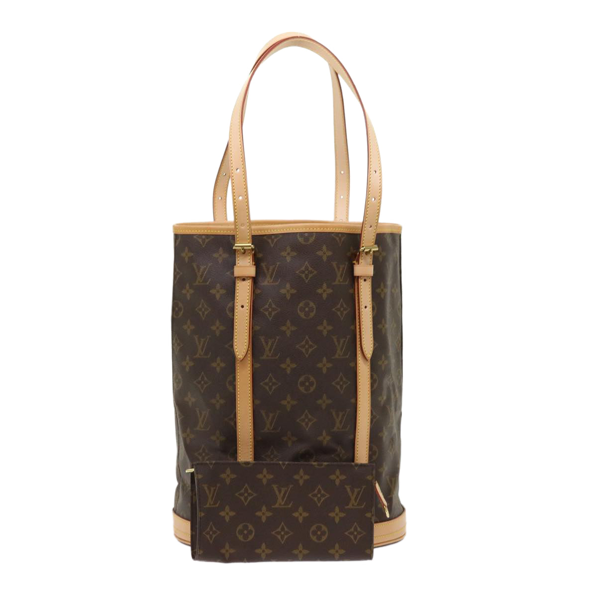 LOUIS VUITTON Monogram Bucket GM Shoulder Bag M42236 LV Auth 47587V