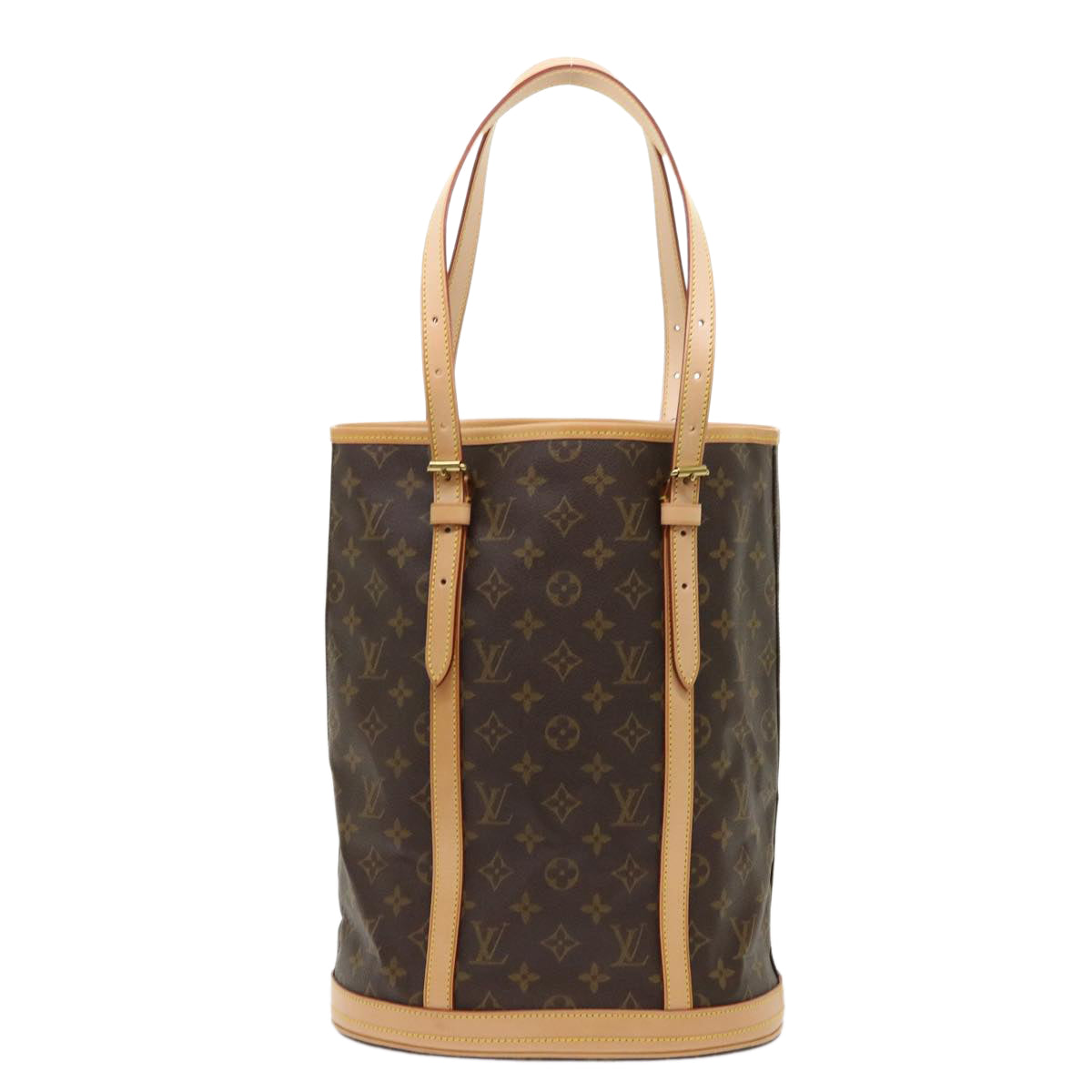 LOUIS VUITTON Monogram Bucket GM Shoulder Bag M42236 LV Auth 47587V