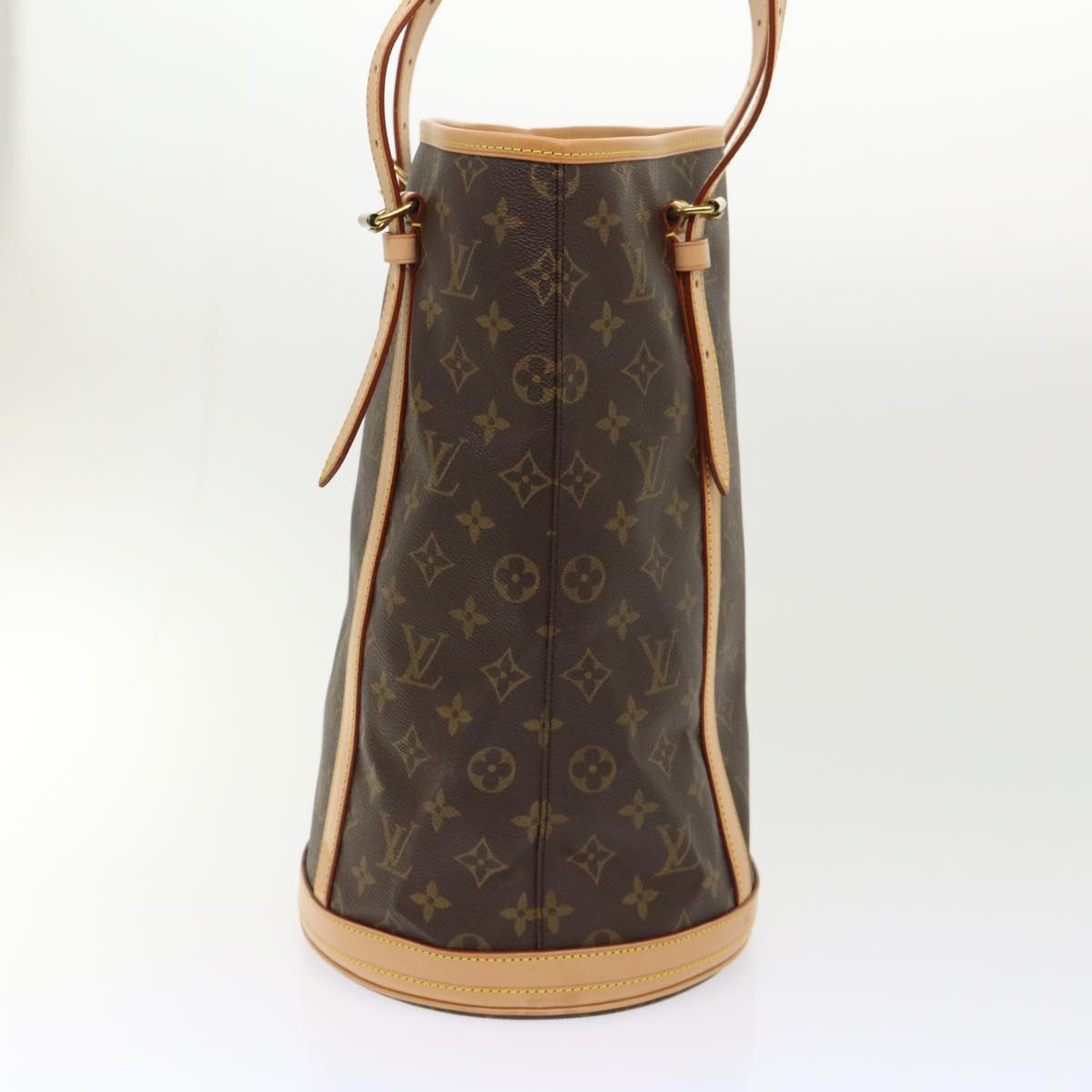 LOUIS VUITTON Monogram Bucket GM Shoulder Bag M42236 LV Auth 47587V