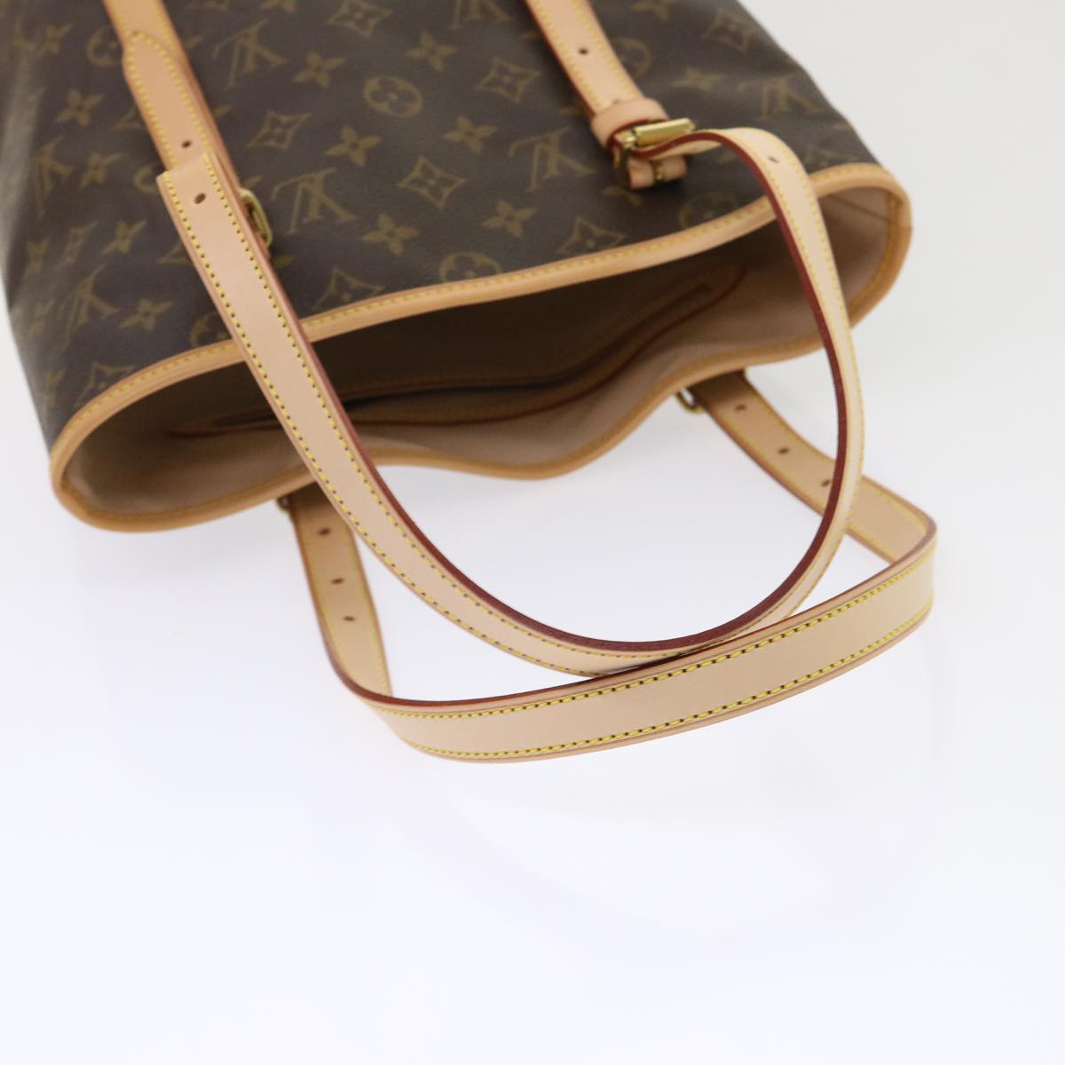 LOUIS VUITTON Monogram Bucket GM Shoulder Bag M42236 LV Auth 47587V