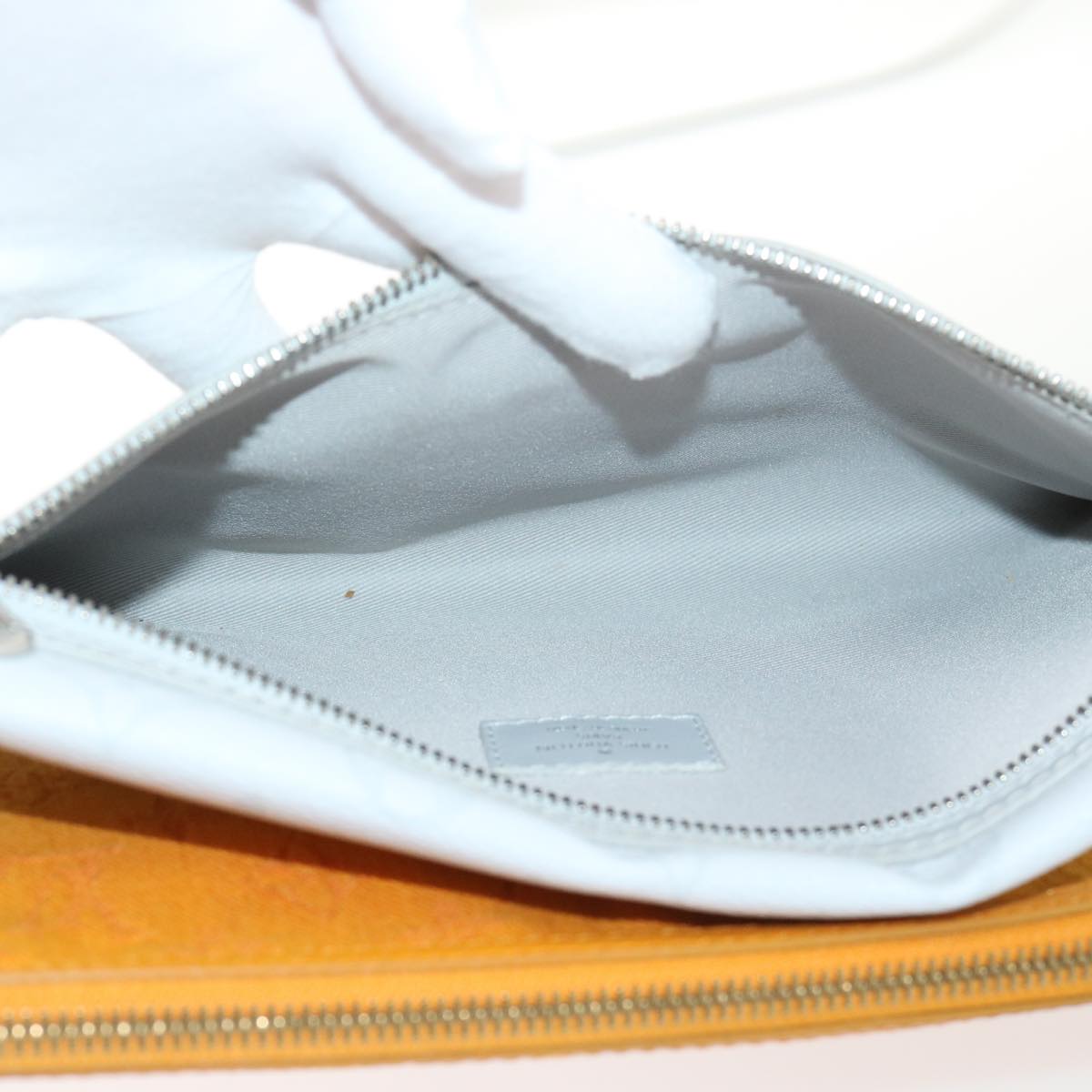 LOUIS VUITTON Monogram White Flat Mensenger Shoulder Bag Bron M44640 Auth 48487SAM