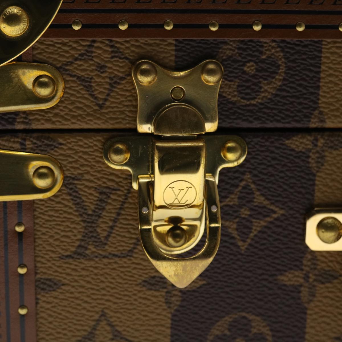 LOUIS VUITTON Monogram Stripe Cotteville 40 Trunk HUMAN MADE M20464 Auth 48522S