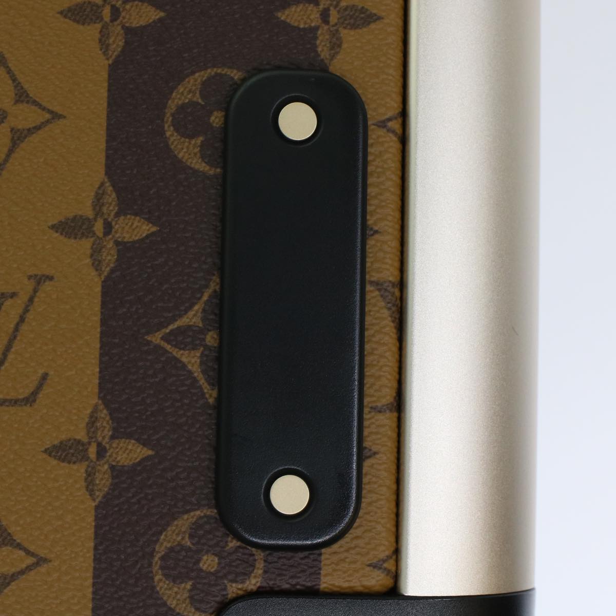 LOUIS VUITTON Monogram Stripe HUMAN MADE Horizon 55 Suitcase M20481 Auth 48828SM