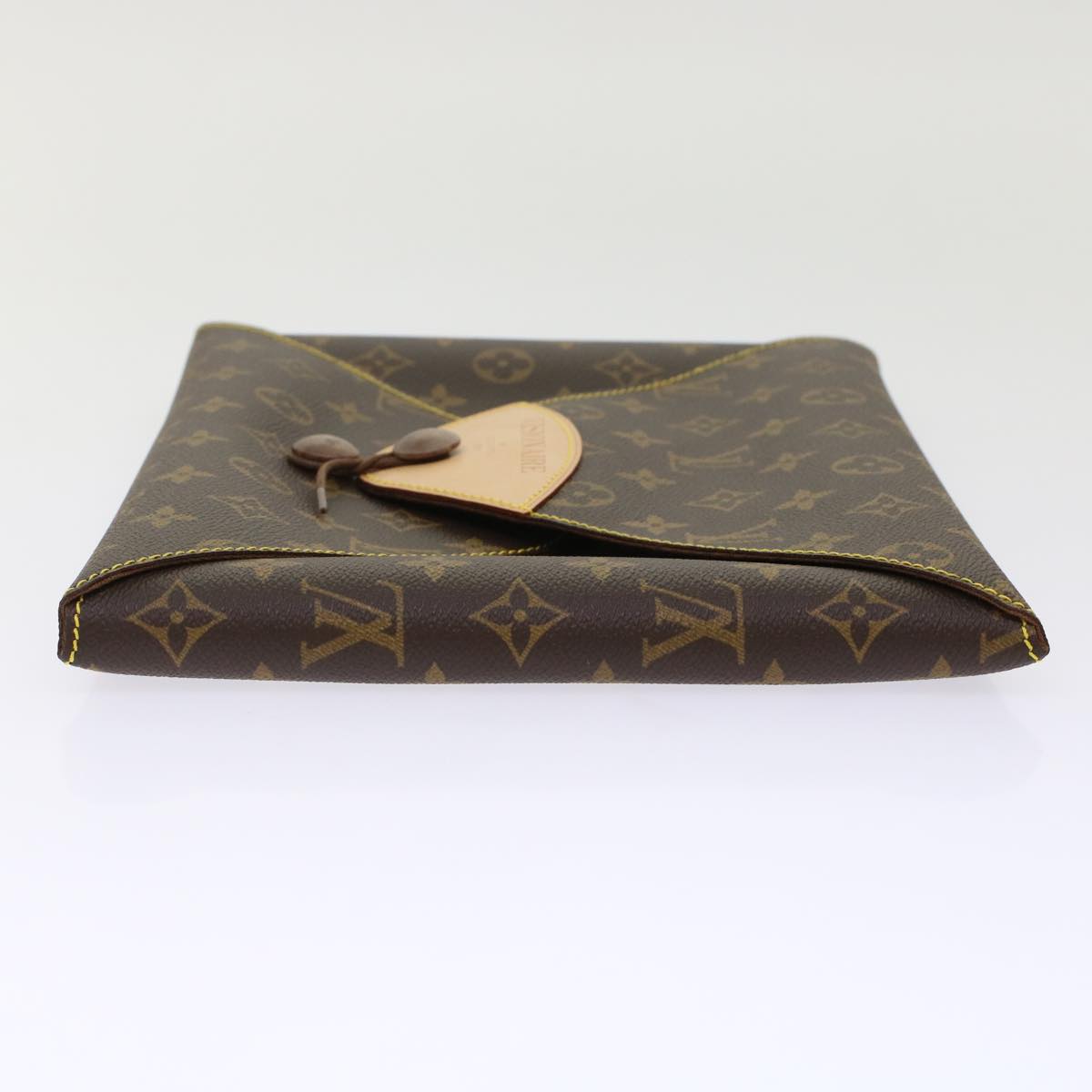 LOUIS VUITTON Monogram Visionaire Briefcase M99045 LV Auth 49525SAV