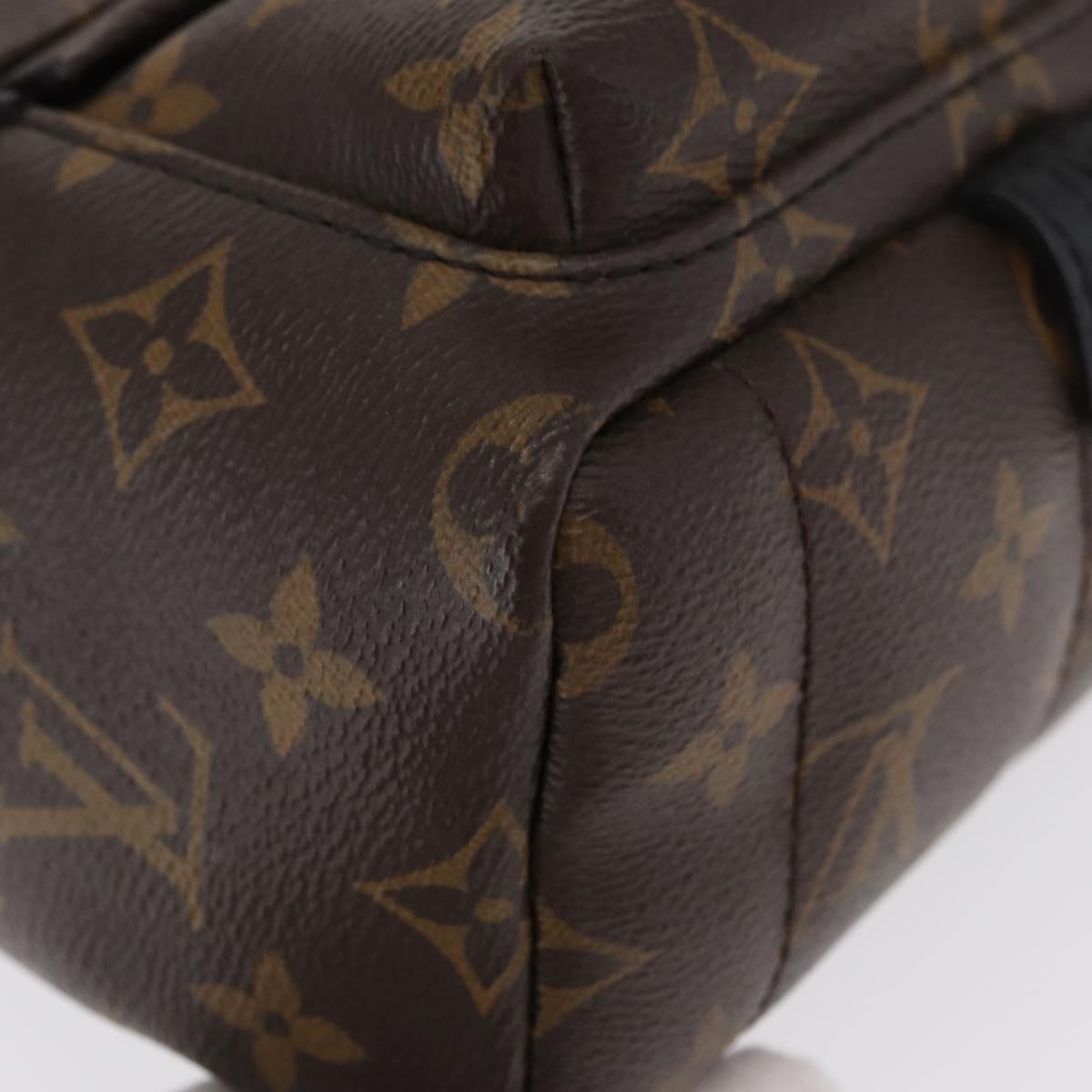 LOUIS VUITTON Monogram Palm Springs MINI Backpack M44873 LV Auth 49550