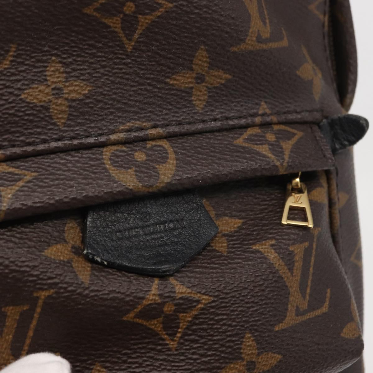 LOUIS VUITTON Monogram Palm Springs MINI Backpack M44873 LV Auth 49550
