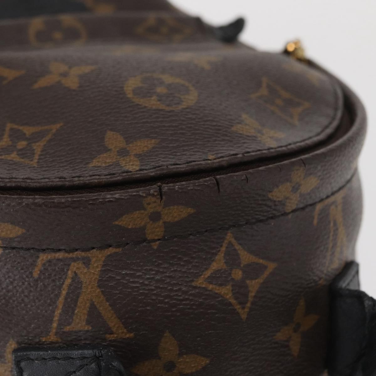 LOUIS VUITTON Monogram Palm Springs MINI Backpack M44873 LV Auth 49550