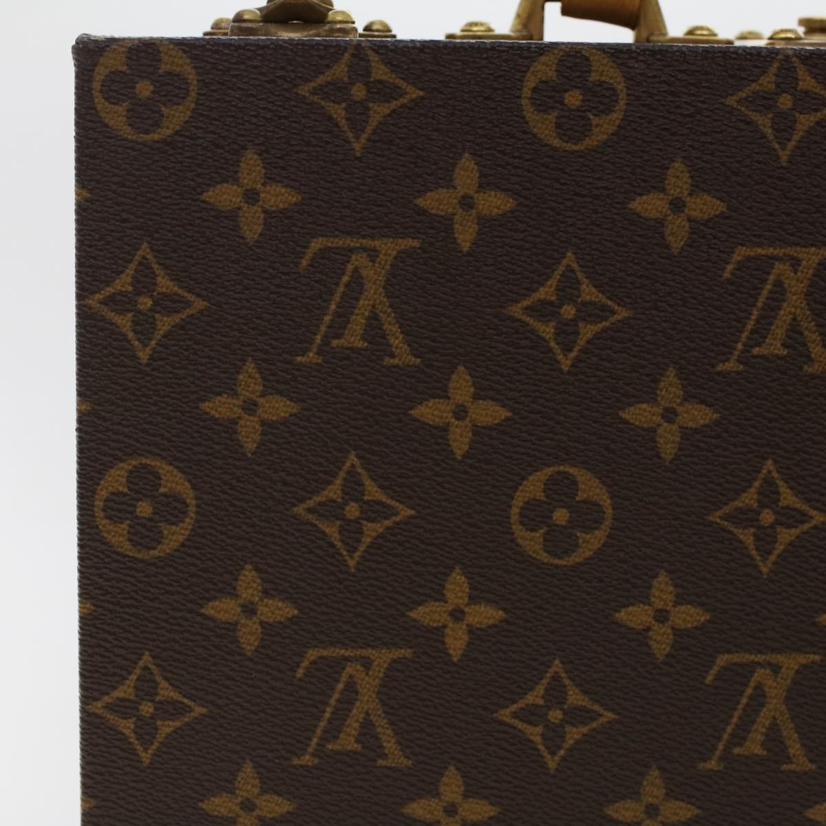 LOUIS VUITTON Monogram Boite Bijou Trunk M47120 LV Auth 49667SV