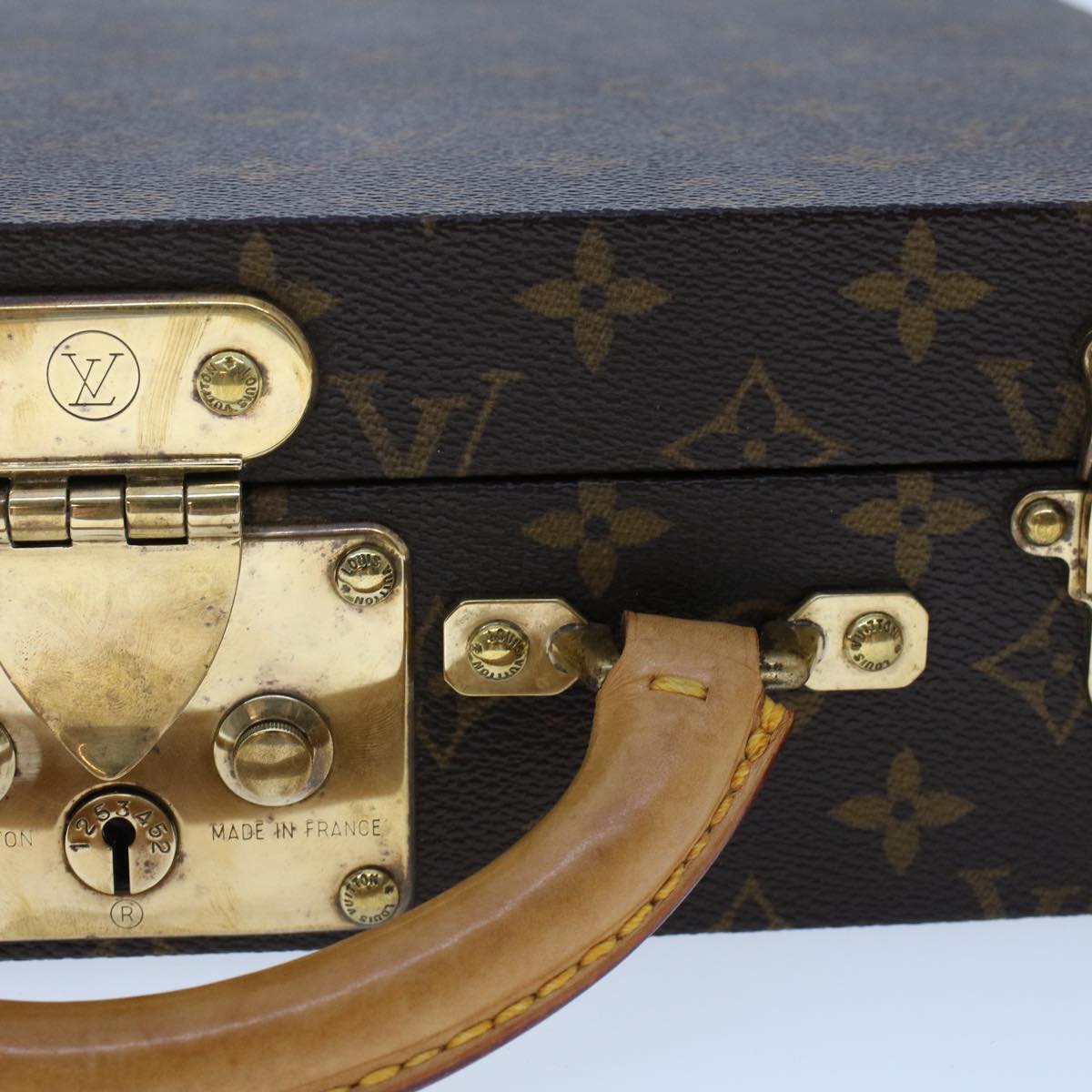 LOUIS VUITTON Monogram Boite Bijou Trunk M47120 LV Auth 49667SV