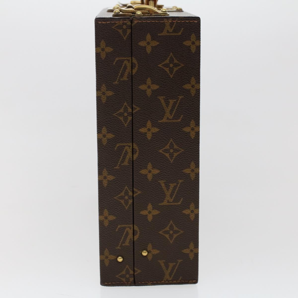LOUIS VUITTON Monogram Boite Bijou Trunk M47120 LV Auth 49667SV