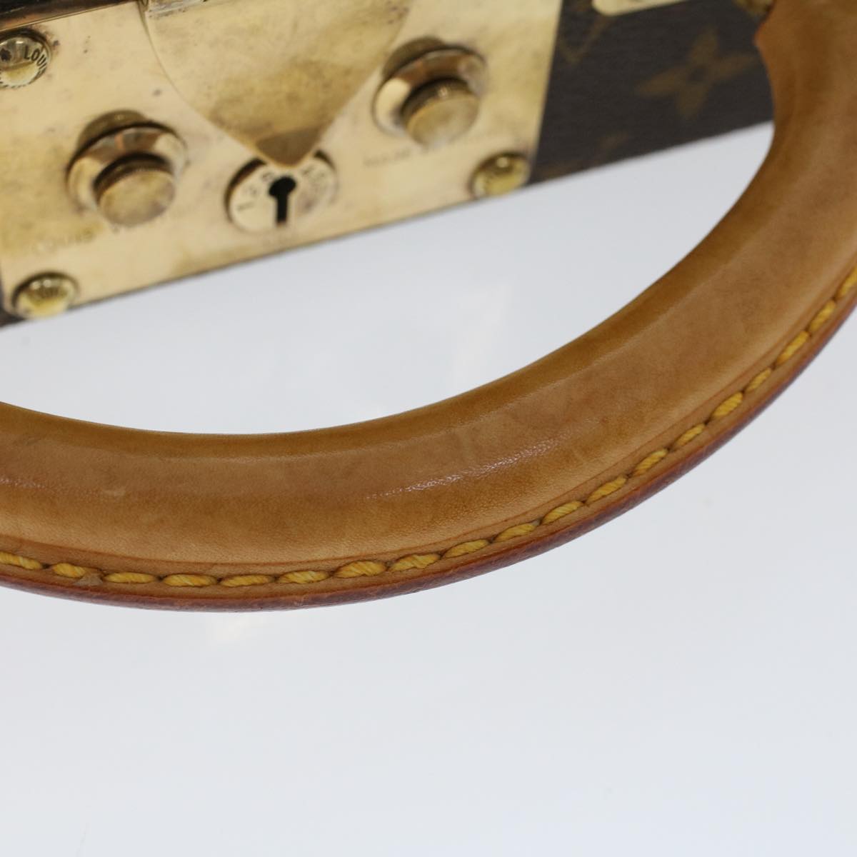 LOUIS VUITTON Monogram Boite Bijou Trunk M47120 LV Auth 49667SV