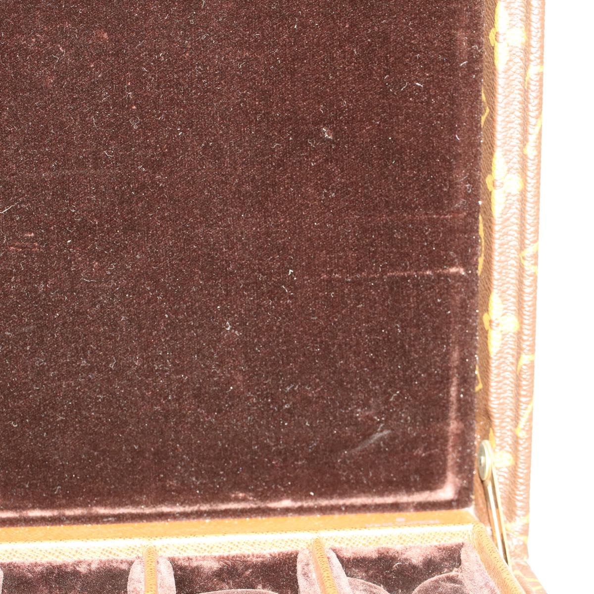 LOUIS VUITTON Monogram Boite Bijou Trunk M47120 LV Auth 49667SV