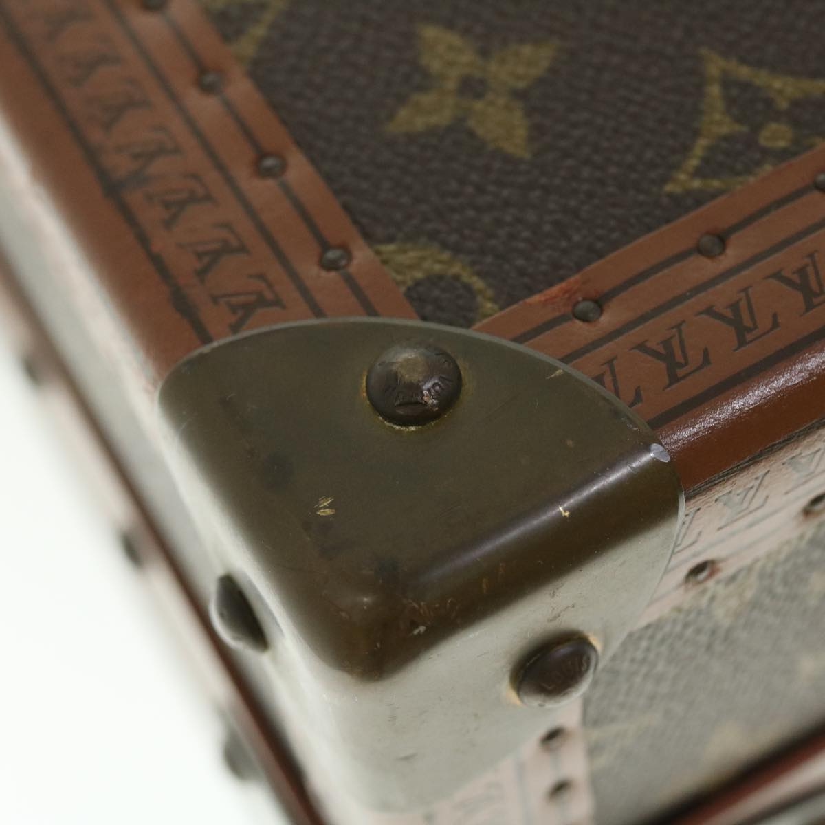 LOUIS VUITTON Monogram Gemine Shoes Trunk M21626 LV Auth 49981SV