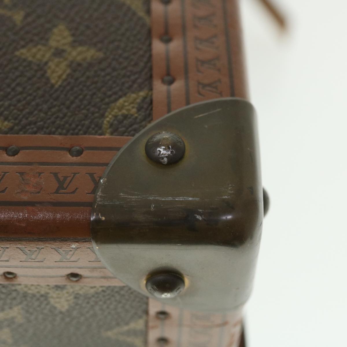 LOUIS VUITTON Monogram Gemine Shoes Trunk M21626 LV Auth 49981SV