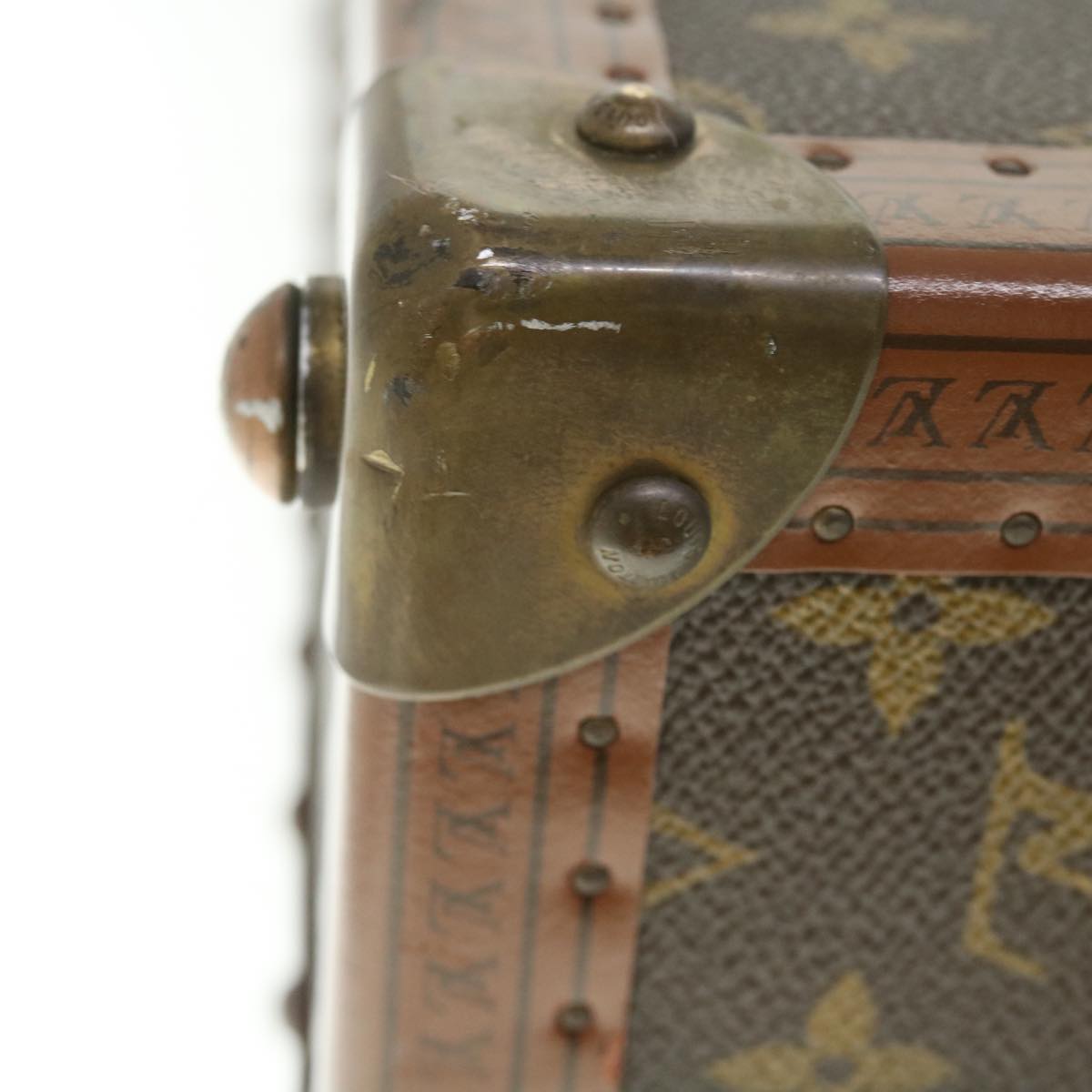 LOUIS VUITTON Monogram Gemine Shoes Trunk M21626 LV Auth 49981SV