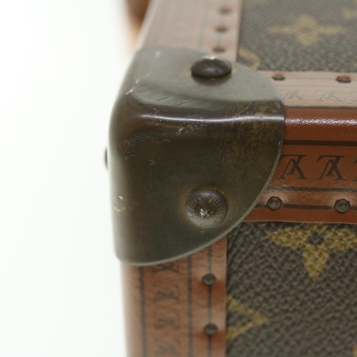 LOUIS VUITTON Monogram Gemine Shoes Trunk M21626 LV Auth 49981SV