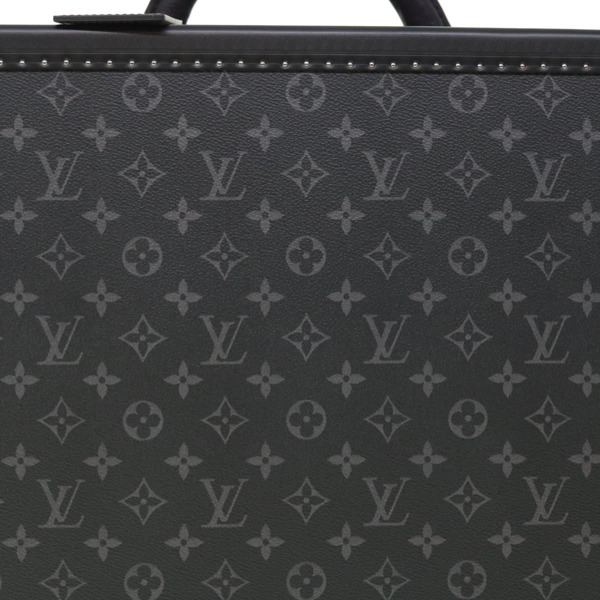 LOUIS VUITTON Monogram Eclipse Alzer 70 Trunk M20014 LV Auth 50883SM