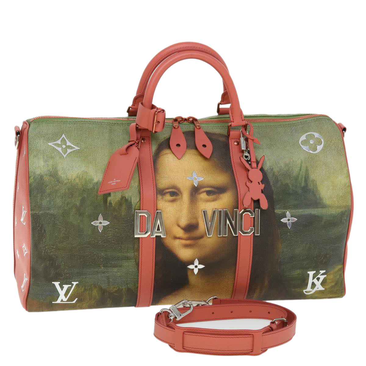LOUIS VUITTON Masters Collection Keepall Bandouliere 50 M43377 LV Auth 51258SM