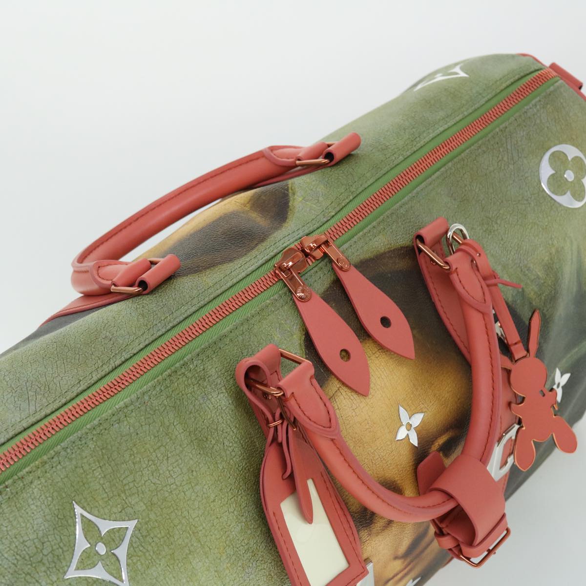 LOUIS VUITTON Masters Collection Keepall Bandouliere 50 M43377 LV Auth 51258SM
