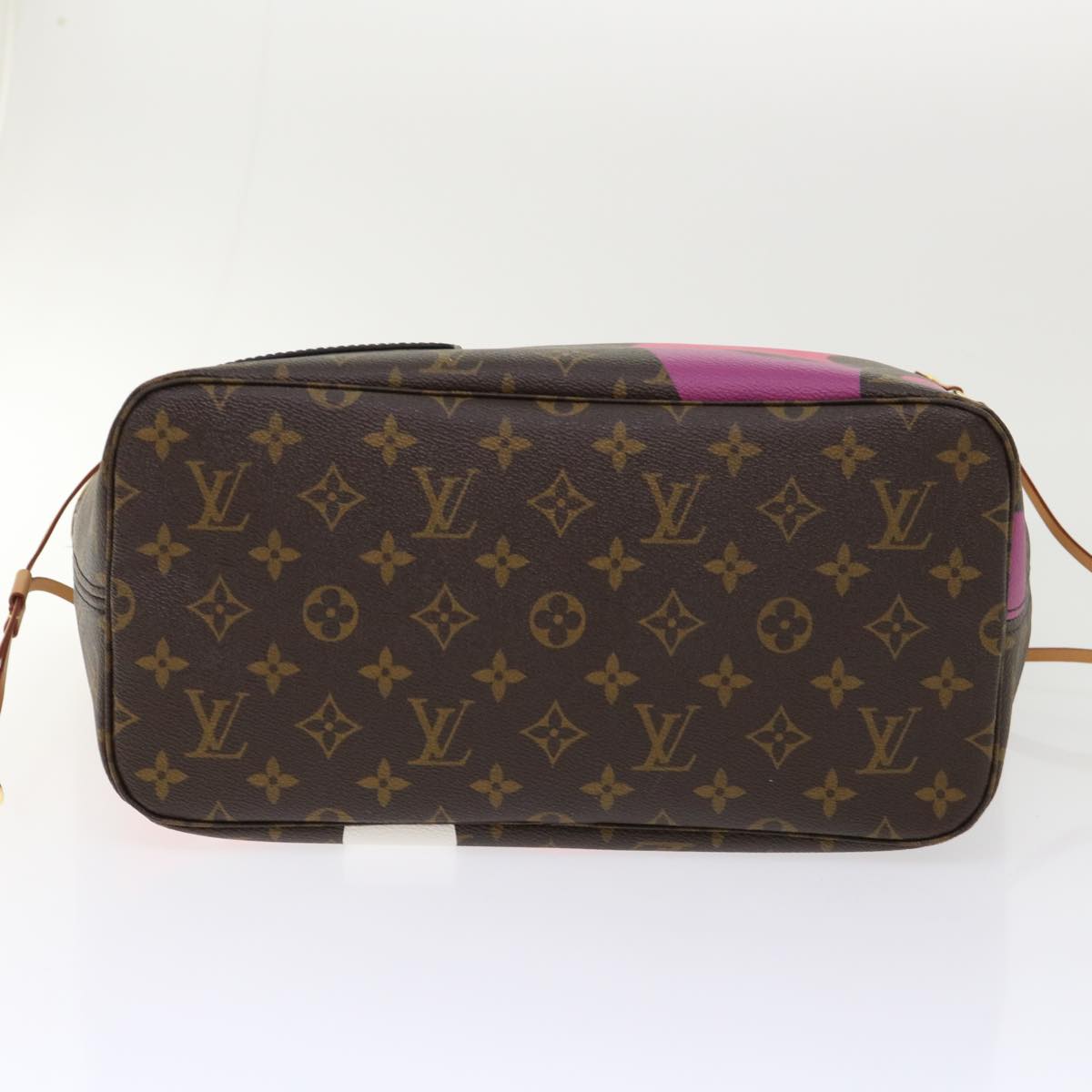 LOUIS VUITTON Monogram Game On Neverfull MM Tote Bag M57452 LV Auth 51264S