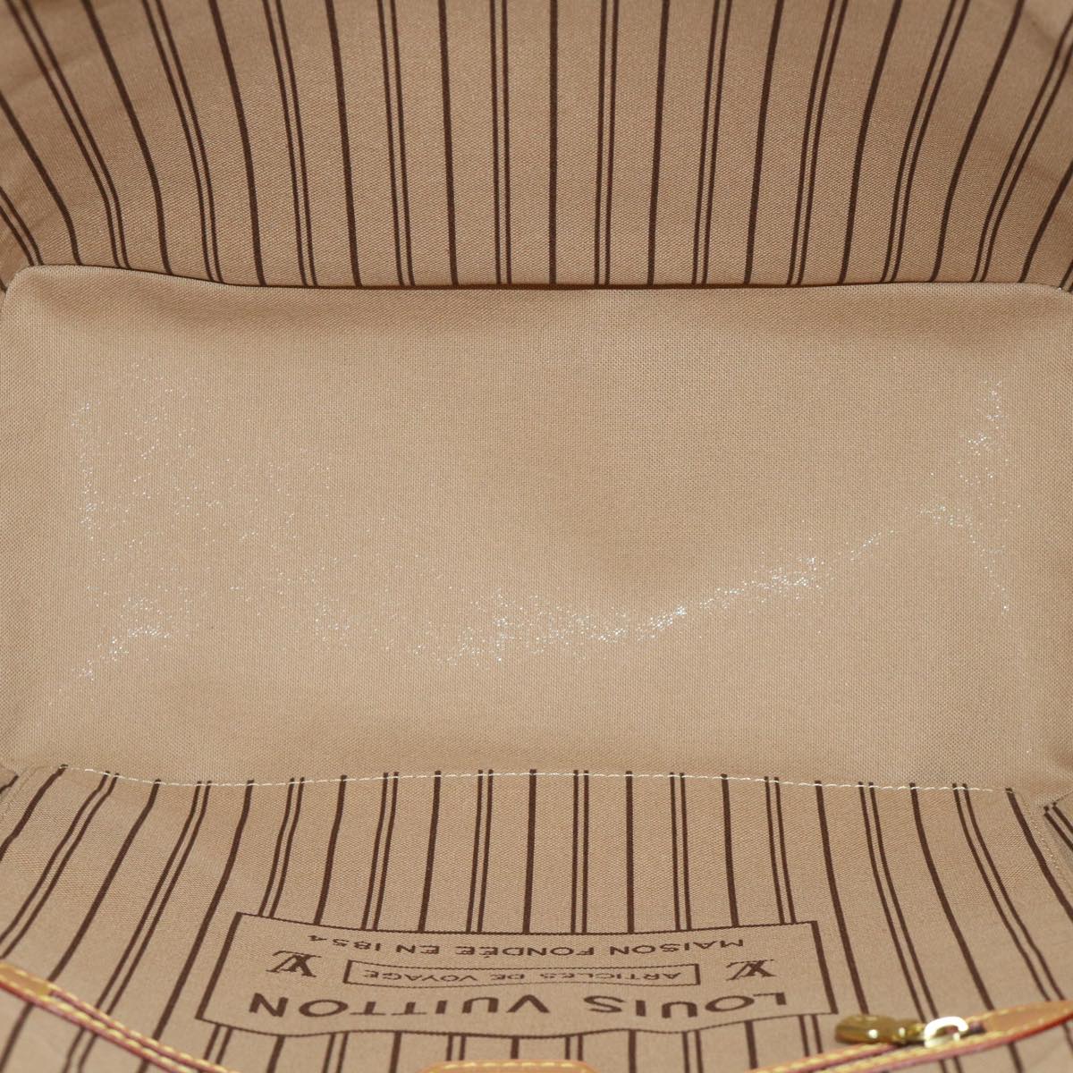 LOUIS VUITTON Monogram Game On Neverfull MM Tote Bag M57452 LV Auth 51264S