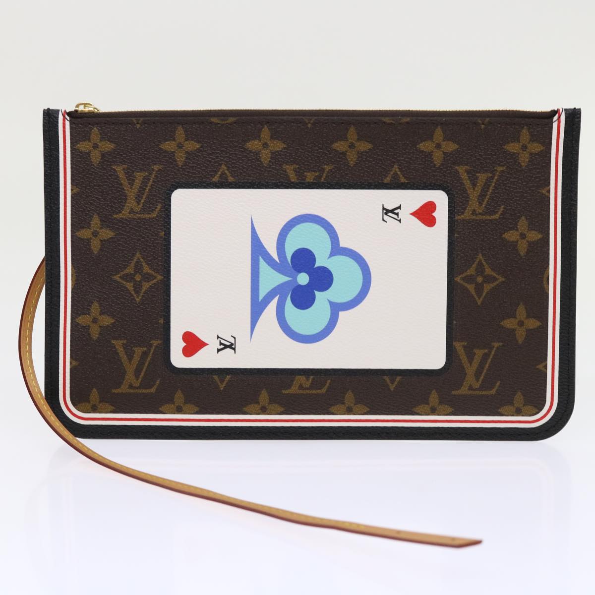 LOUIS VUITTON Monogram Game On Neverfull MM Tote Bag M57452 LV Auth 51264S