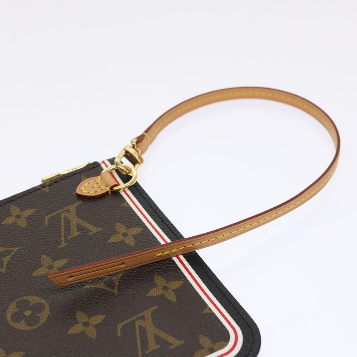 LOUIS VUITTON Monogram Game On Neverfull MM Tote Bag M57452 LV Auth 51264S