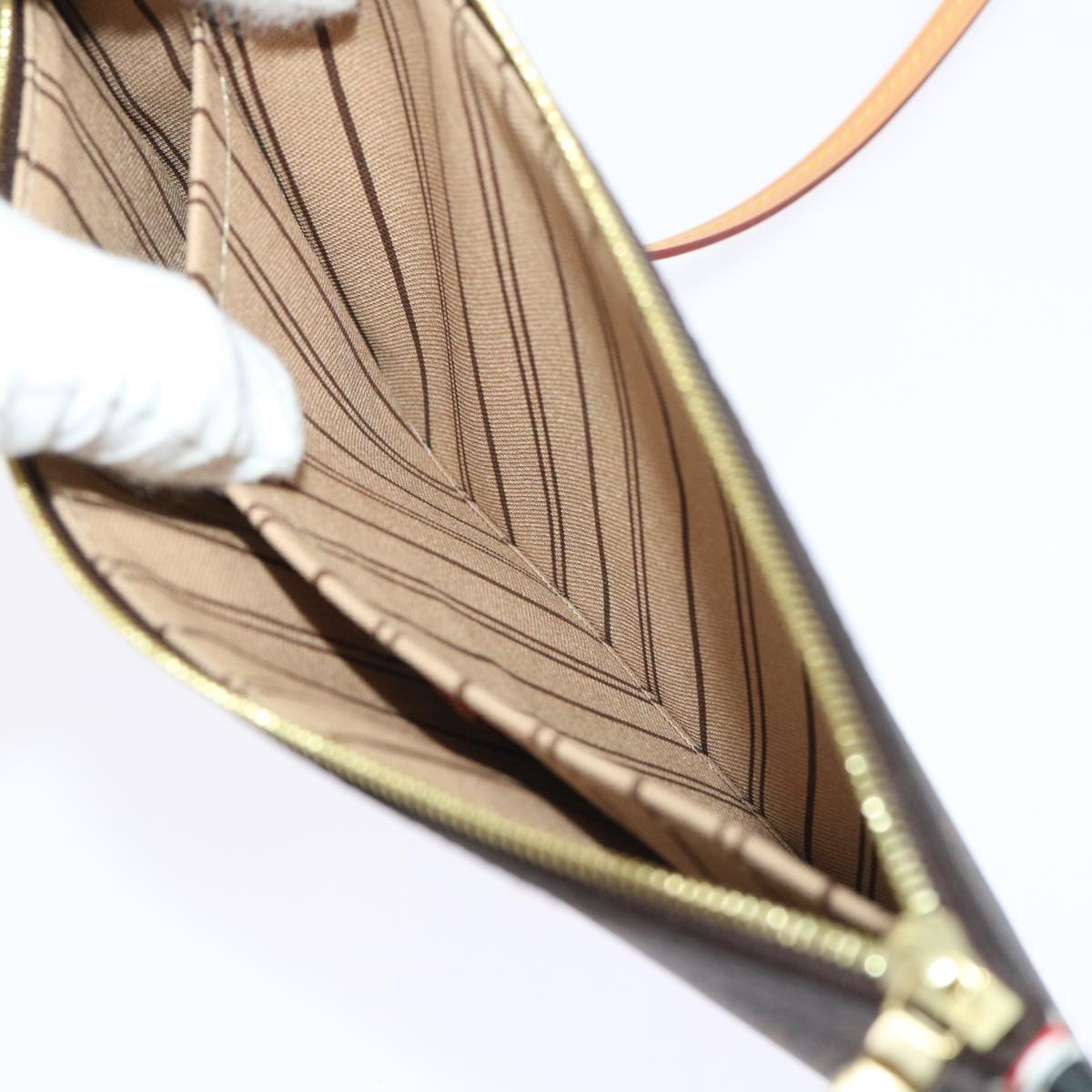 LOUIS VUITTON Monogram Game On Neverfull MM Tote Bag M57452 LV Auth 51264S