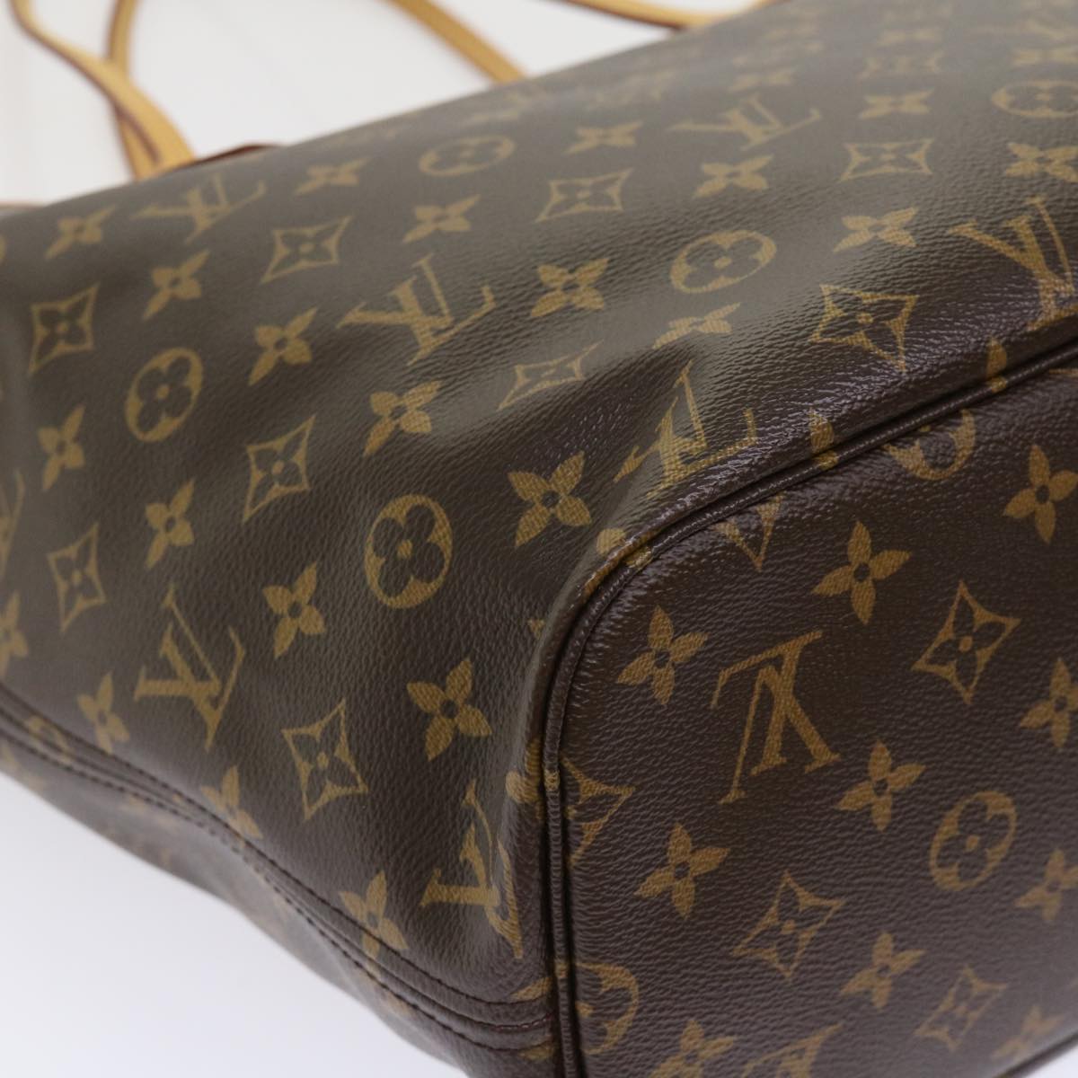 LOUIS VUITTON Monogram Neverfull MM Tote Bag Grenard M41602 LV Auth 51265AV