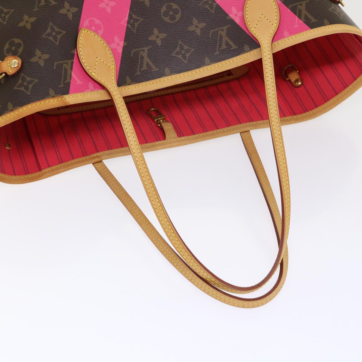 LOUIS VUITTON Monogram Neverfull MM Tote Bag Grenard M41602 LV Auth 51265AV