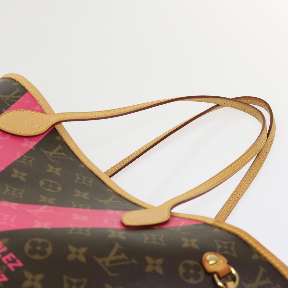 LOUIS VUITTON Monogram Neverfull MM Tote Bag Grenard M41602 LV Auth 51265AV