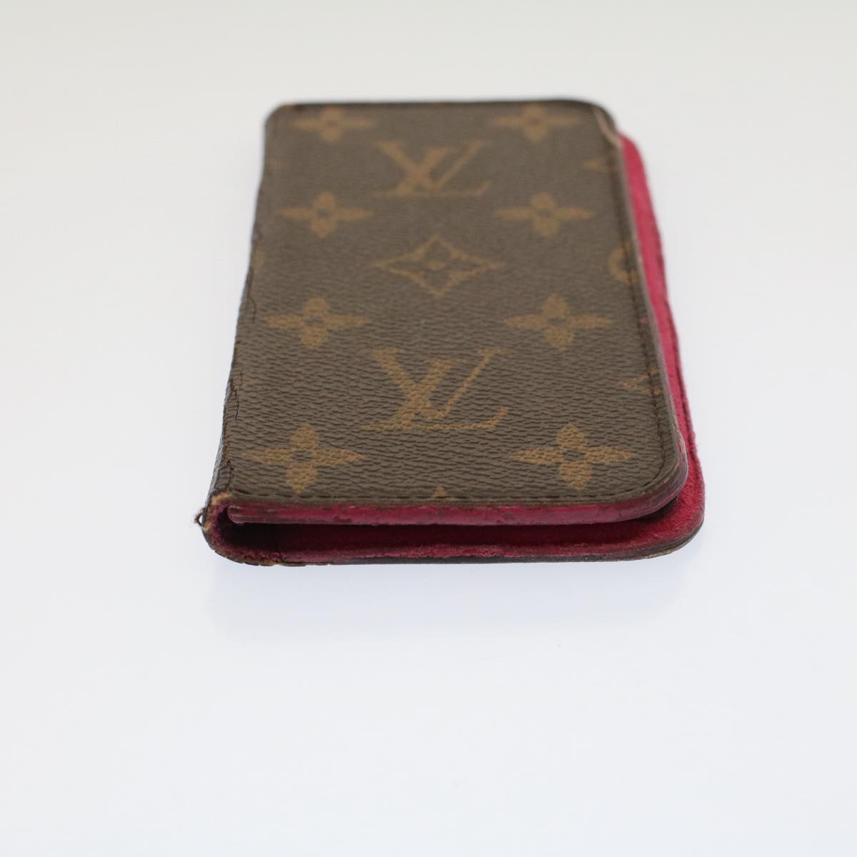 LOUIS VUITTON Monogram Folio iPhone 7 Case iPhone Case M63401 LV Auth 51319