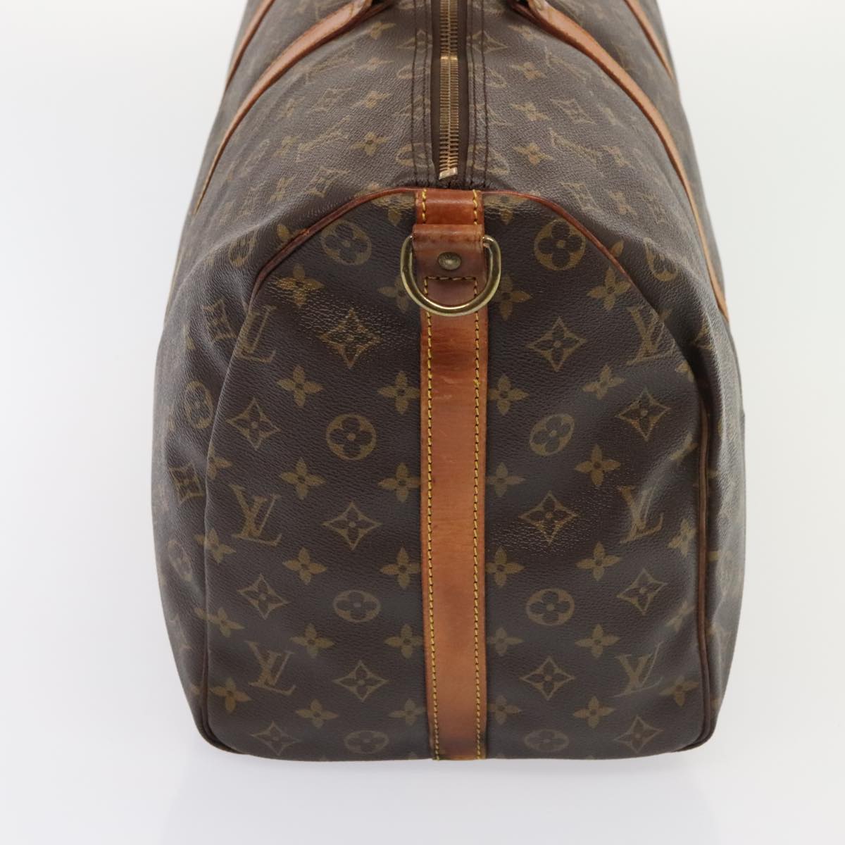 LOUIS VUITTON Monogram Keepall Bandouliere 50 Boston Bag M41416 LV Auth 51396