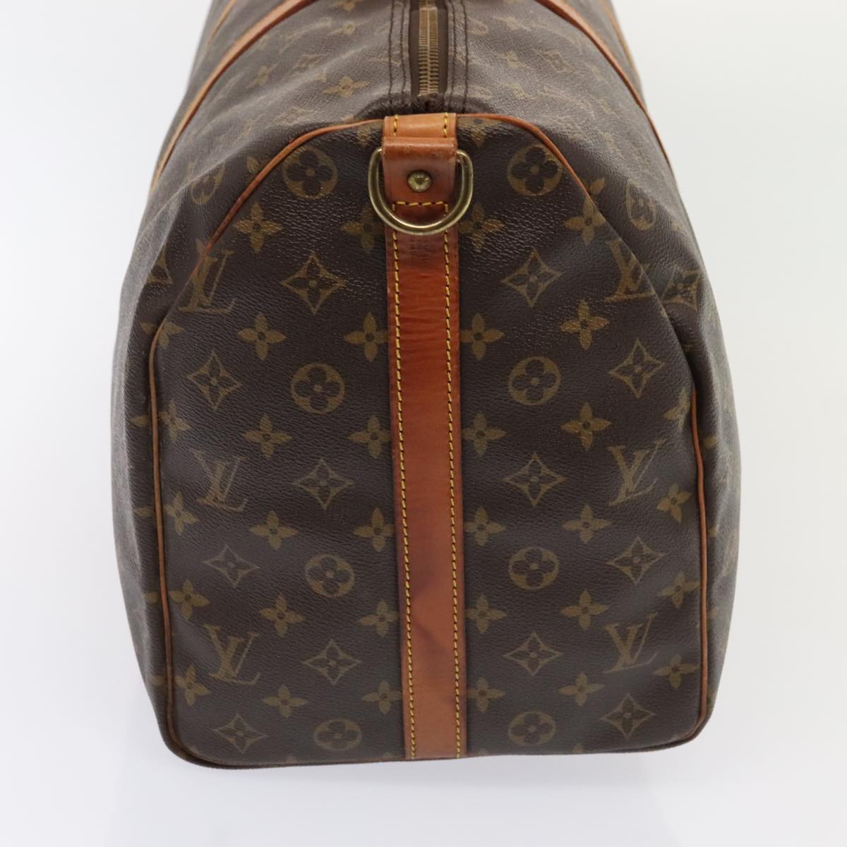 LOUIS VUITTON Monogram Keepall Bandouliere 50 Boston Bag M41416 LV Auth 51396