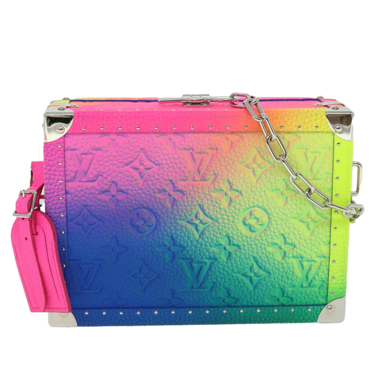 LOUIS VUITTON Monogram Illusion Soft Trunk Bag Multicolor M20476 LV Auth 52077SM