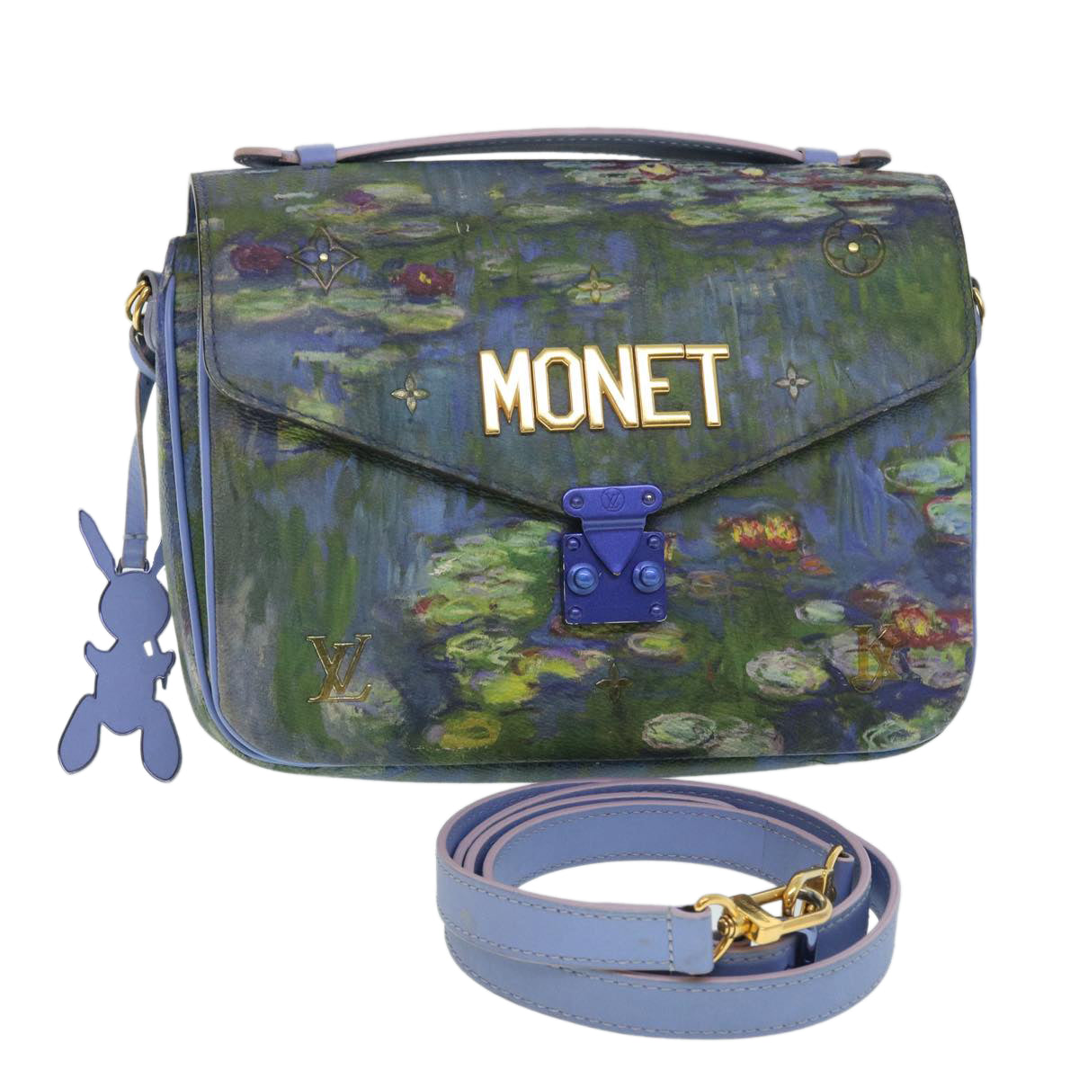 LOUIS VUITTON Masters Collection Pochette Metis MM Monnaie M53502 LV Auth 52146SM