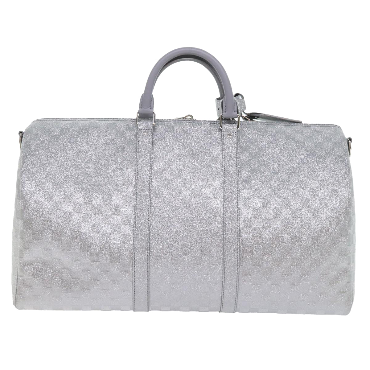 LOUIS VUITTON Damier Glitter Keepall Bandouliere 50 Bag N58041 LV Auth 52528SV