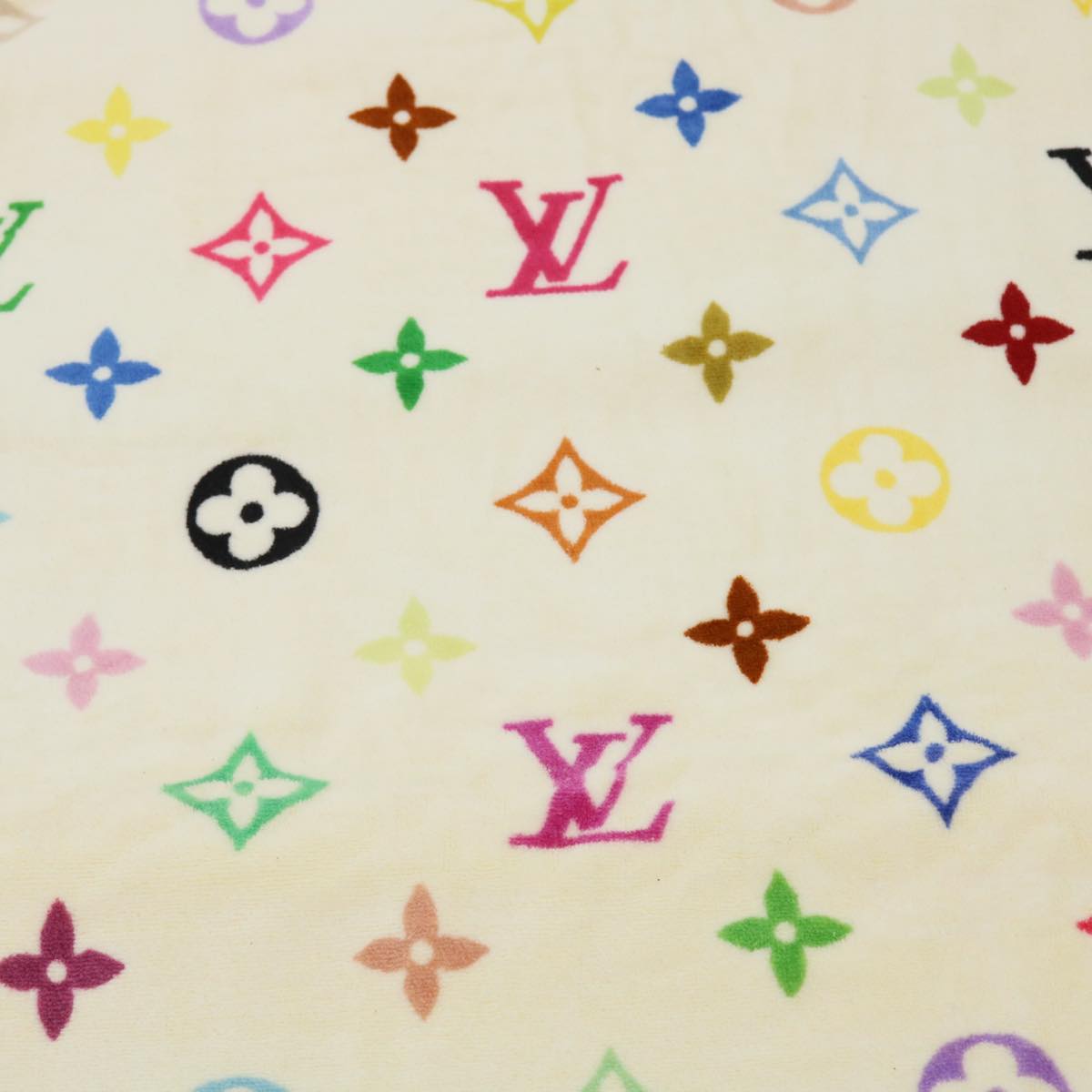 LOUIS VUITTON Monogram Multicolor Towel EDITION LIMITED 174 Cotton Auth 52532S