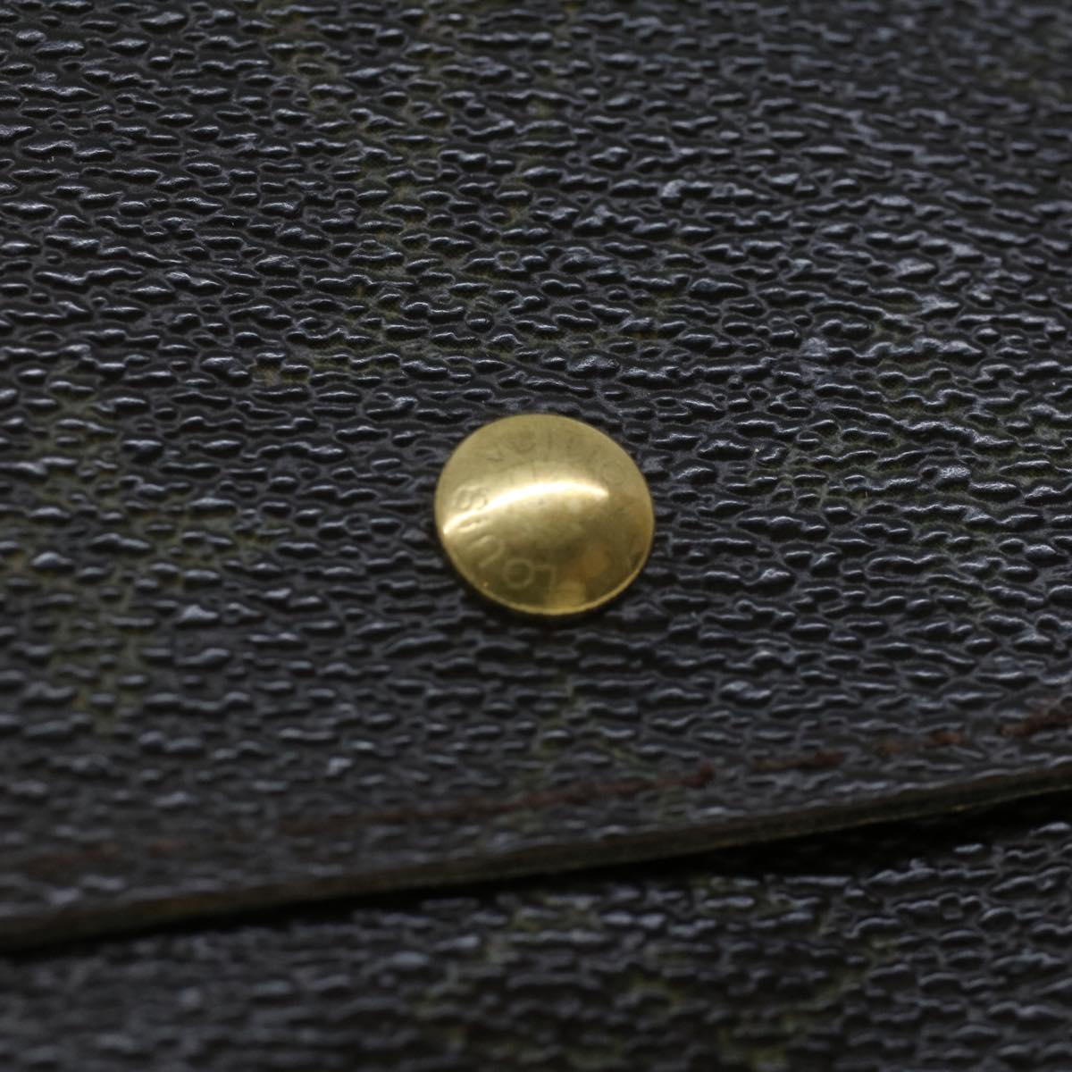 LOUIS VUITTON Monogram Portefeuille Elise Wallet M61654 LV Auth 54081