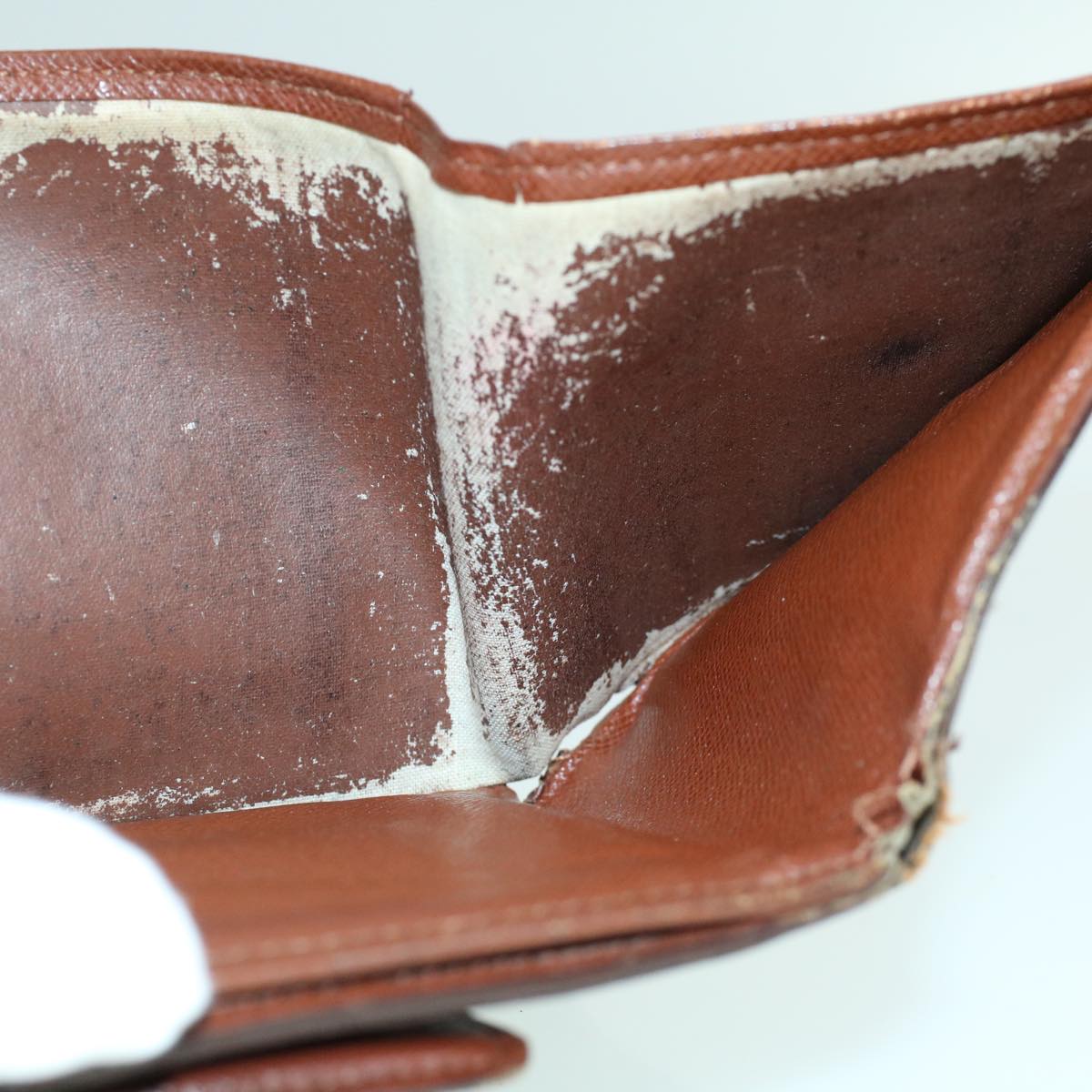 LOUIS VUITTON Monogram Portefeuille Elise Wallet M61654 LV Auth 54081