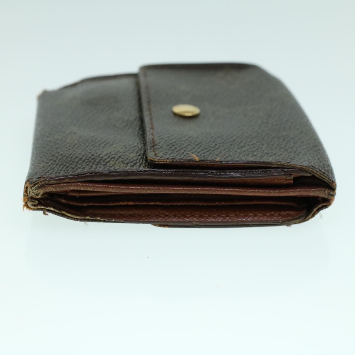 LOUIS VUITTON Monogram Portefeuille Elise Wallet M61654 LV Auth 54081