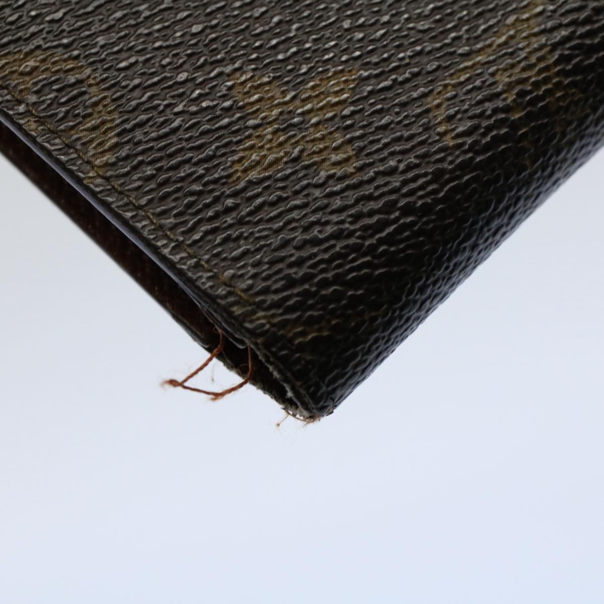 LOUIS VUITTON Monogram Porte Tresor Etui Papie Wallet M61202 LV Auth 54090