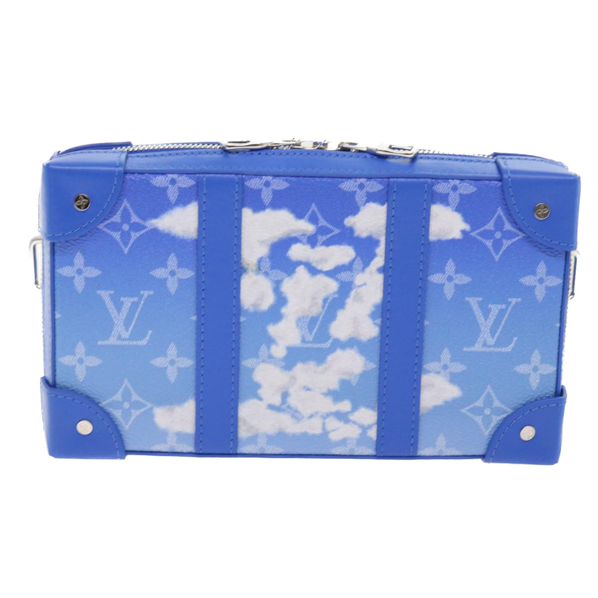LOUIS VUITTON Monogram Clouds Soft Trunk Wallet Shoulder Bag M45432 Auth 55808S